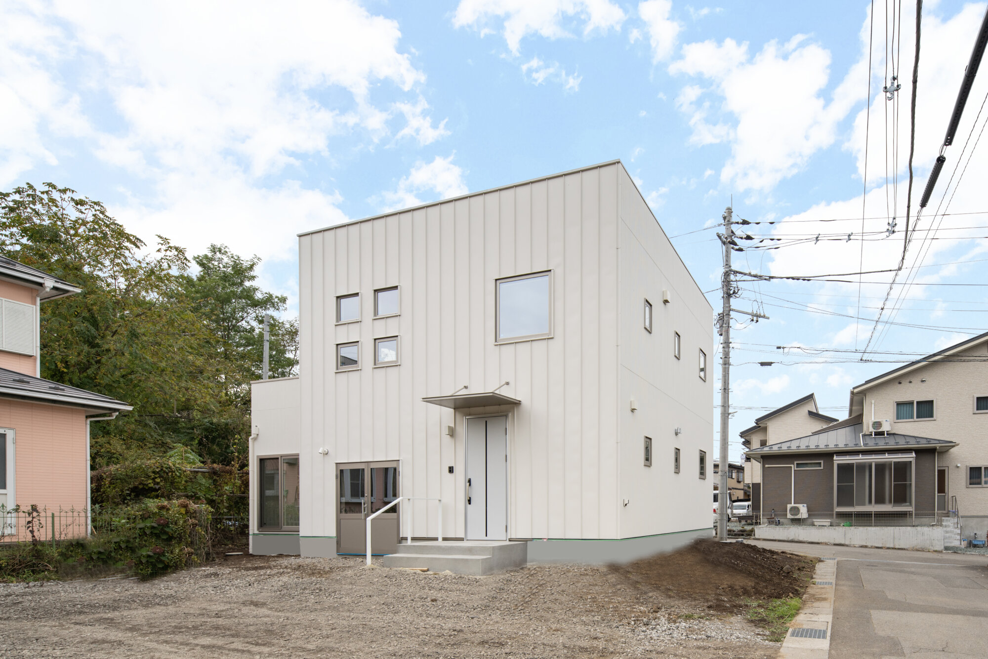 木造でも陸屋根に