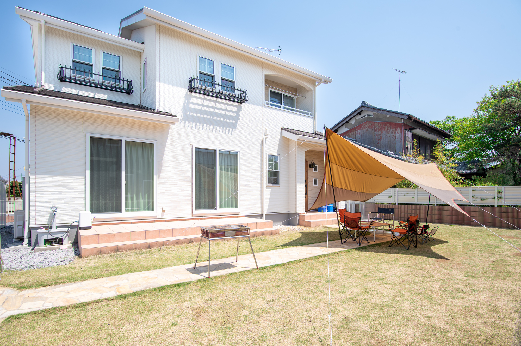 庭でキャンプができる家の魅力